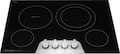 Frigidaire - Gallery 30 in. Wide 5 Elements Electric Cooktop with EvenTemp Quick Boil Element and 2-in-1 Dual Element - Stainless Steel
