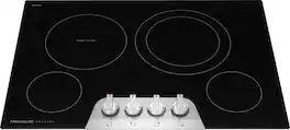 Frigidaire - Gallery 30" Electric Cooktop with EvenTemp Quick Boil Element and 2-in-1 Dual Element - Stainless Steel