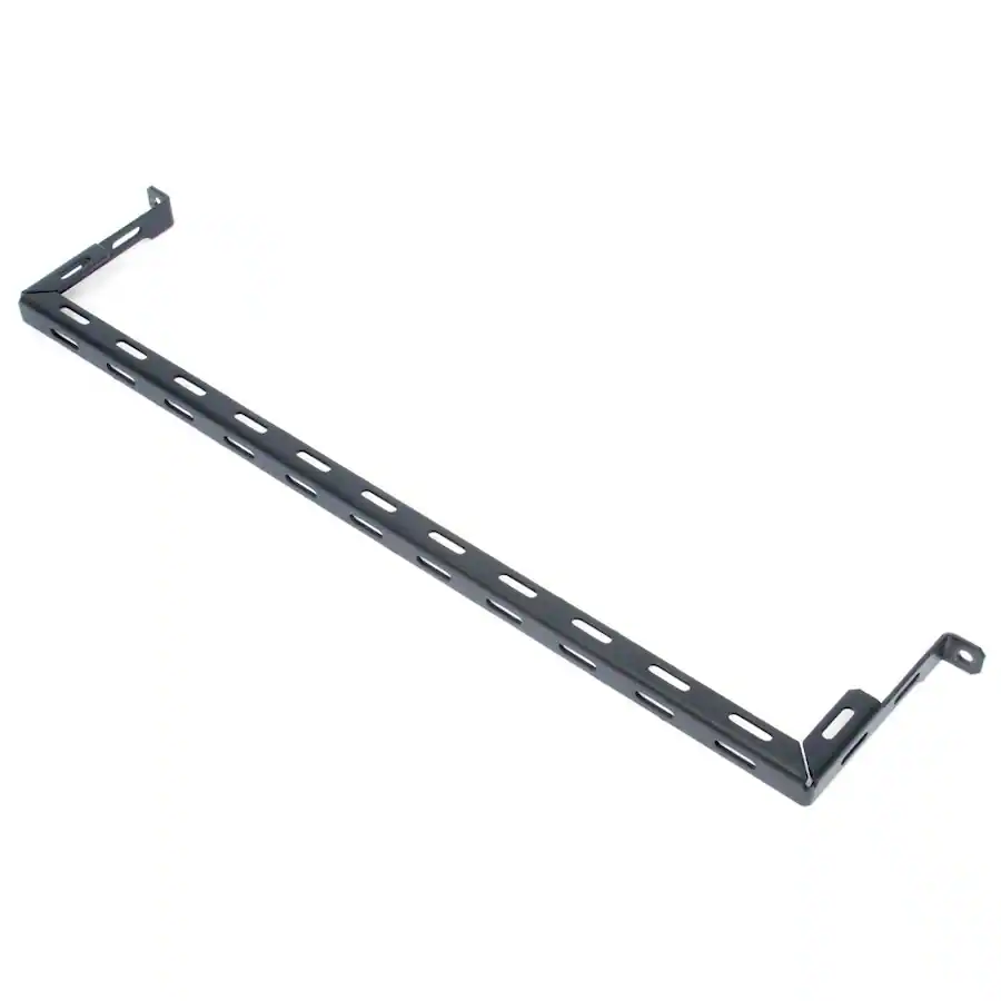 RackSolutions Horizontal Offset Cable Tie Bar (4in Offset) Black 137 ...