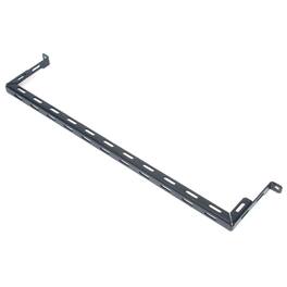 RackSolutions - Horizontal Offset Cable Tie Bar (4in Offset) - Ideal for Rack-Mounted Cable Management - Black