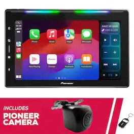 Pioneer - DMH-WT6000NEX 10.1" Multimedia Receiver & ND-BC011 Front/Rear Camera