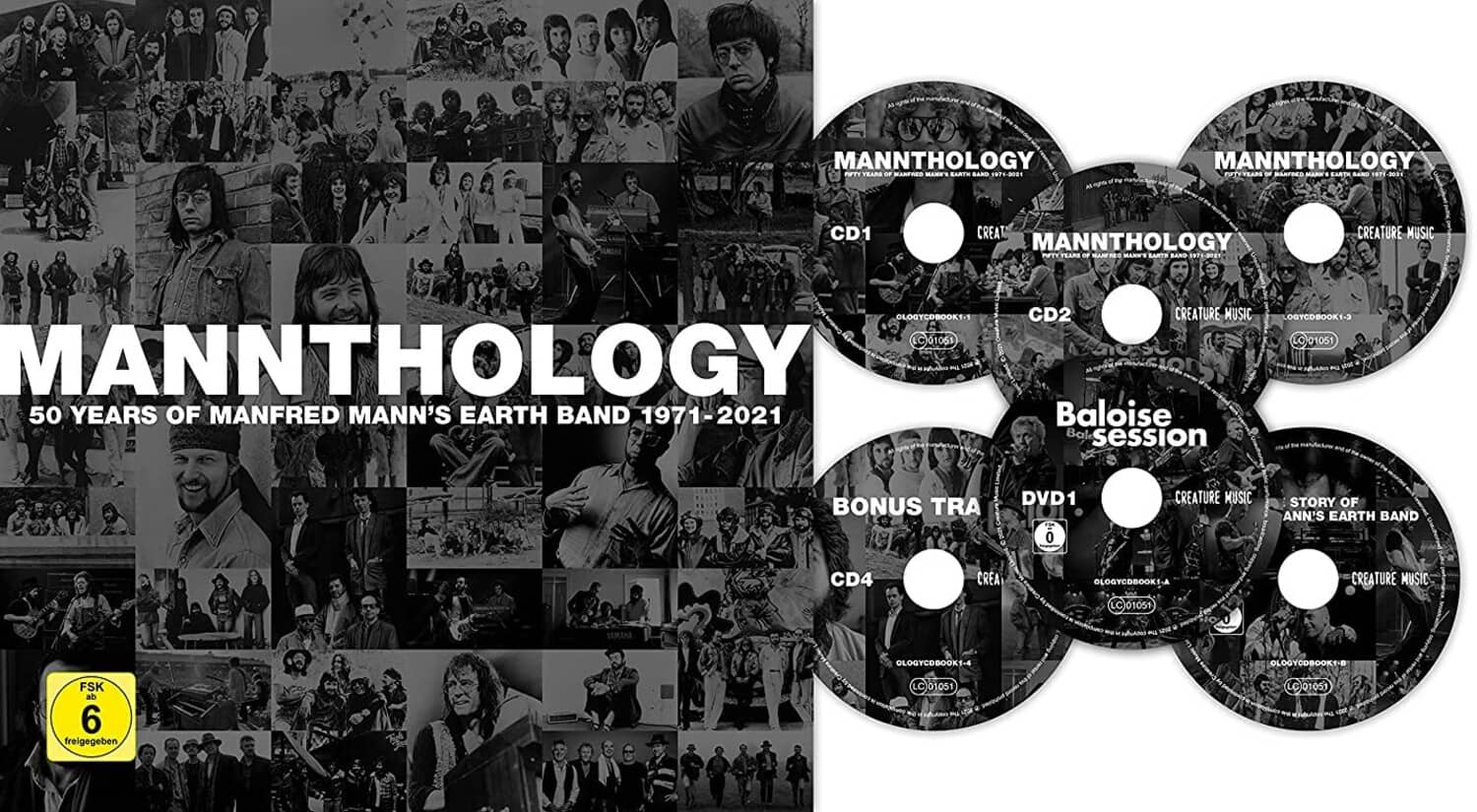 Manfred Mann's Earth Band - Mannthology (Deluxe Hard Back Book +DVD)   - COMPACT DISCS [CD] price history on PriceWatchPro