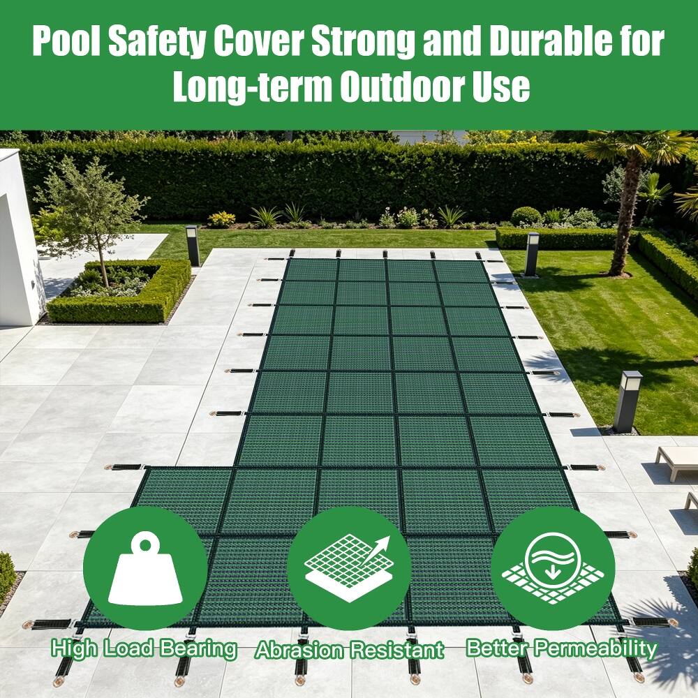 Pool Safety Cover Strong and Durable for Long-term Outdoor Use

High Load Bearing Abrasion Resistant Better Permeability
