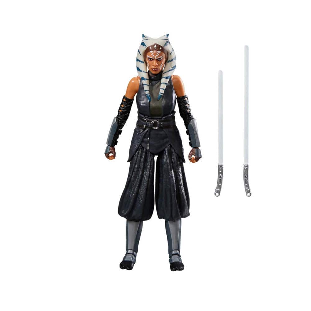 Hasbro F7038 6 inch Star Wars The Series Ahsoka Tano Action Figure - Black