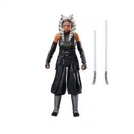 Hasbro F7038 6 inch Star Wars The Series Ahsoka Tano Action Figure - Black