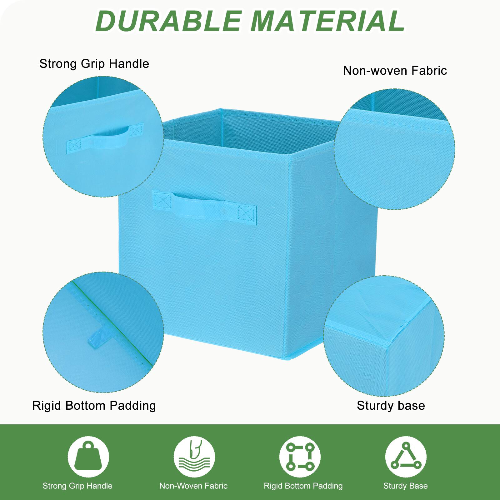 DURABLE MATERIAL

- Strong Grip Handle
- Non-woven Fabric
- Rigid Bottom Padding
- Sturdy Base