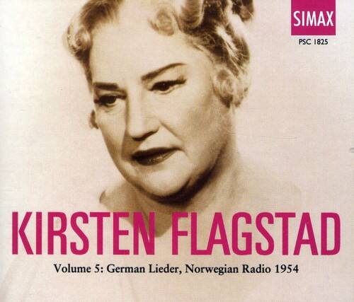 SIMAX PSC 1825  
KIRSTEN FLAGSTAD  
Volume 5: German Lieder, Norwegian Radio 1954