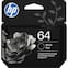 HP - 64 Standard Capacity Ink Cartridge - Black