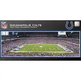 MasterPieces - Indianapolis Colts 1000-Piece NFL Stadium Panoramic Puzzle - Multicolor