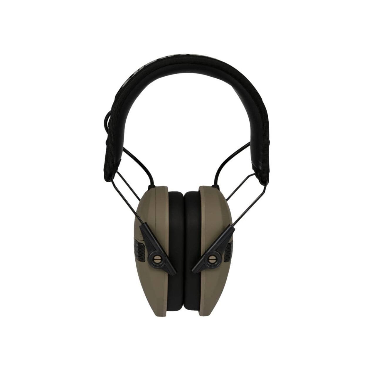 Back. Walkers - Walker's Razor Slim Molon Labe Electronic Earmuffs (Flat Dark Earth) - Flat Dark Earth.