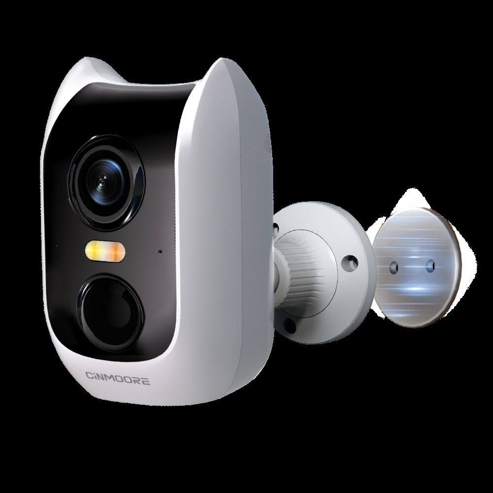 Alt View 3. CiNMOORE - The BC3U is an  Wi-Fi Battery Camera with PIR human detection and full color night vision..