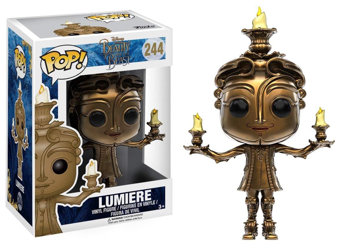 **Disney BEAST**

**POP! BEAST LIMITED**

**LUMIERE**

**VINYL FIGURE / FIGURINE EN VINYLE / FIGURA DE VINIL**

**3+**

**WARNING! CHOKING HAZARD - Small parts. Not for children under 3 years.**