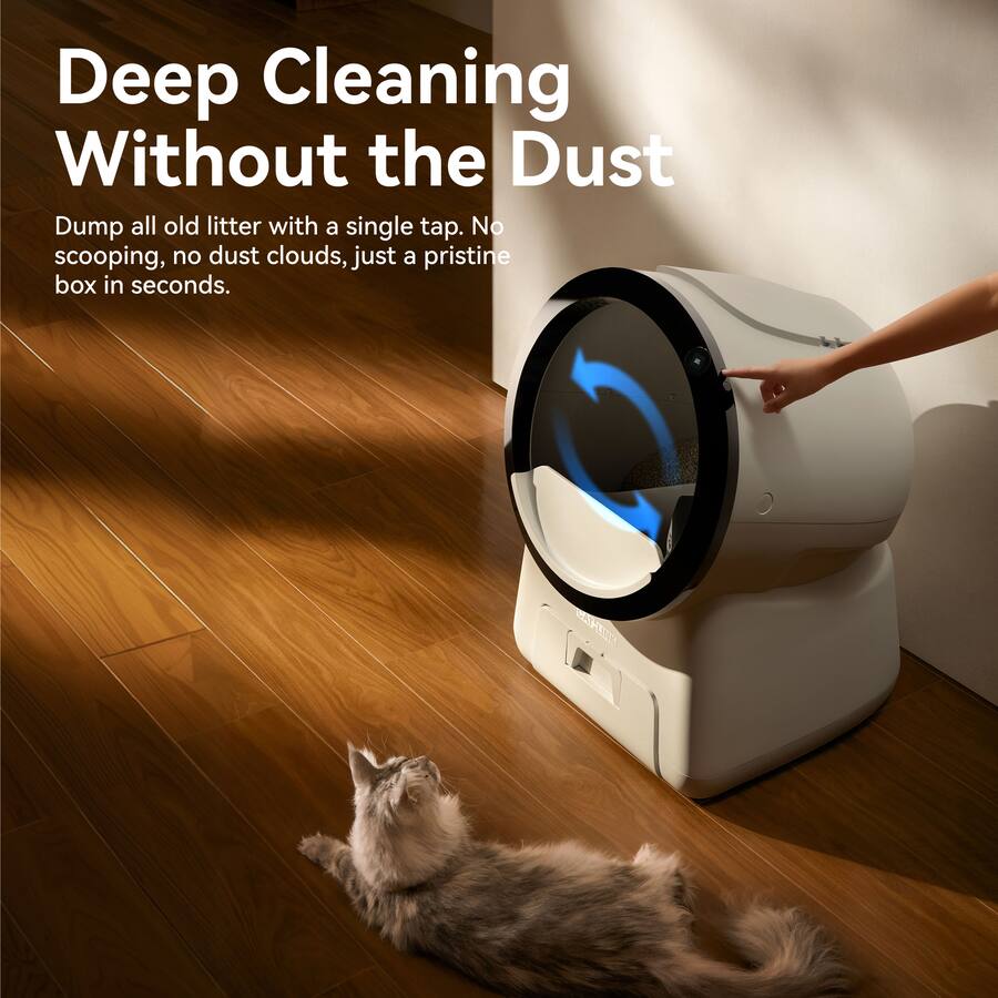 Four Sensor Array Ir CatLink Scoop Robot Pro Smart Self Cleaning Litter Box AI Health ...