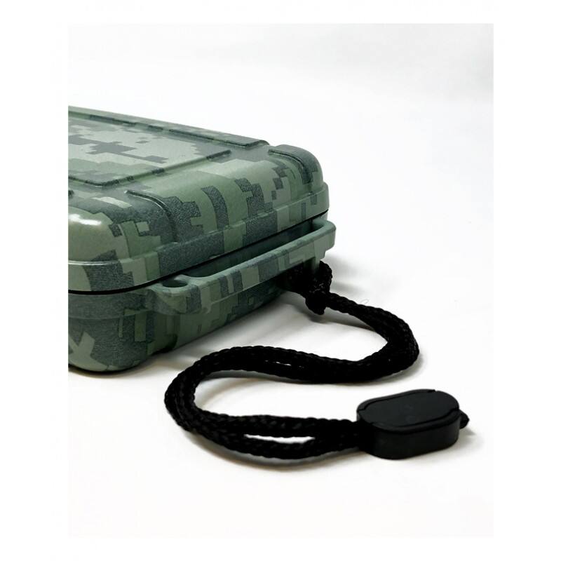 Alt View 1. Prestige - 5 Cigar Safe Humidor Case (Camouflage) - Slick Camouflage Plastic Finish.