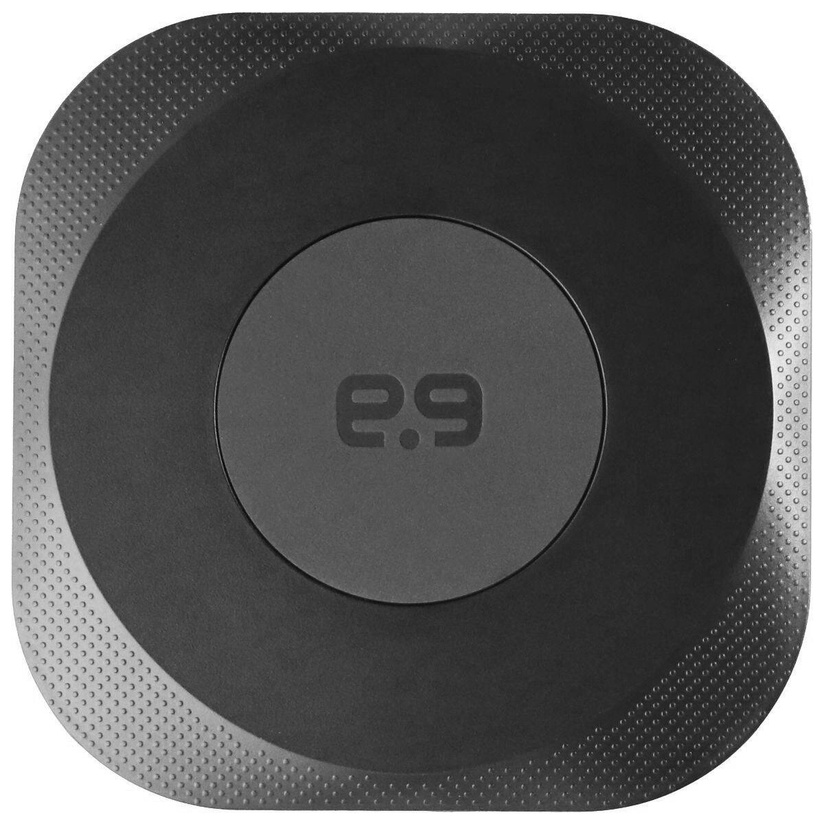 Alt View 2. PureGear - 15W Fast Wireless Charging Pad for Qi Enabled Devices - Black.