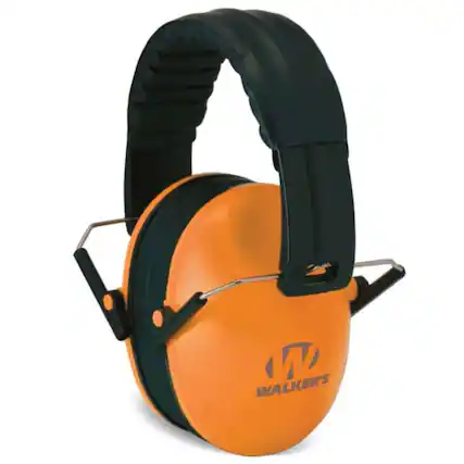 Front. Walker’s - Walker's Folding Kid Muff - Orange - Orange.