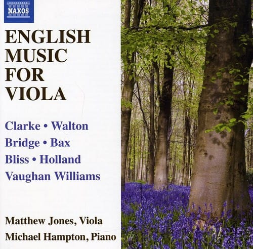 Matthew Jones - English Music for Viola  - COMPACT DISCS