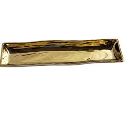 Jiallo - Bark Cracker Tray - 14" - Gold