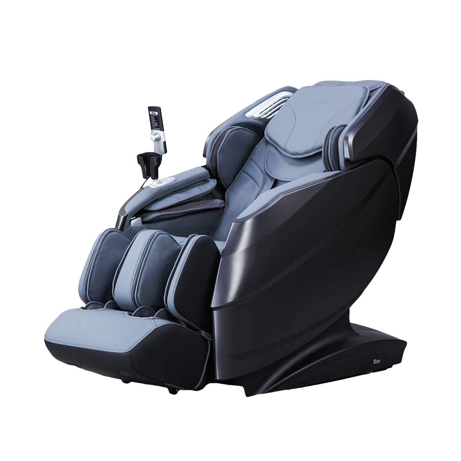 Alt View 1. Titan - Titan - 4D Rejuv Zero Gravity Massage Chair with Thai Stretch, AI Technology - Black - Black.