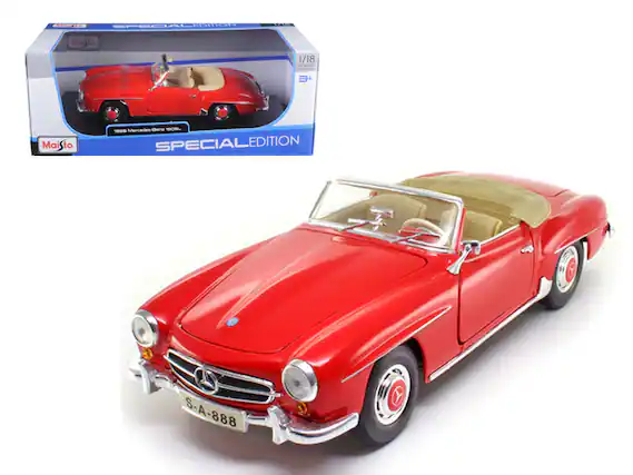 Maisto
1/18
3+
SPECIAL EDITION
1965 Mercedes-Benz 300SL
S-A-888