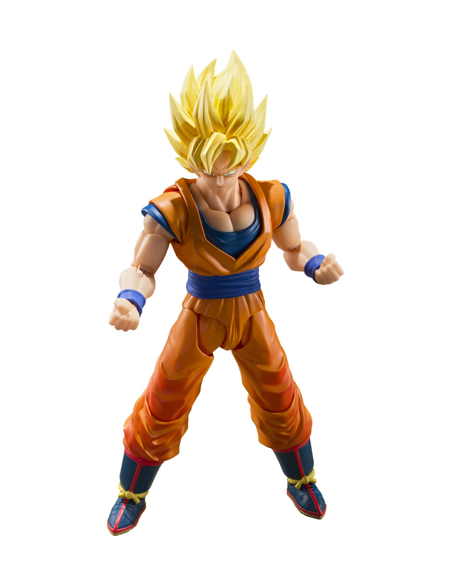 Front. Bandai - 7" Super Saiyan Son Goku - The Games Begin - Dragon Ball Z - Tamashii Nations S.H.Figuarts.