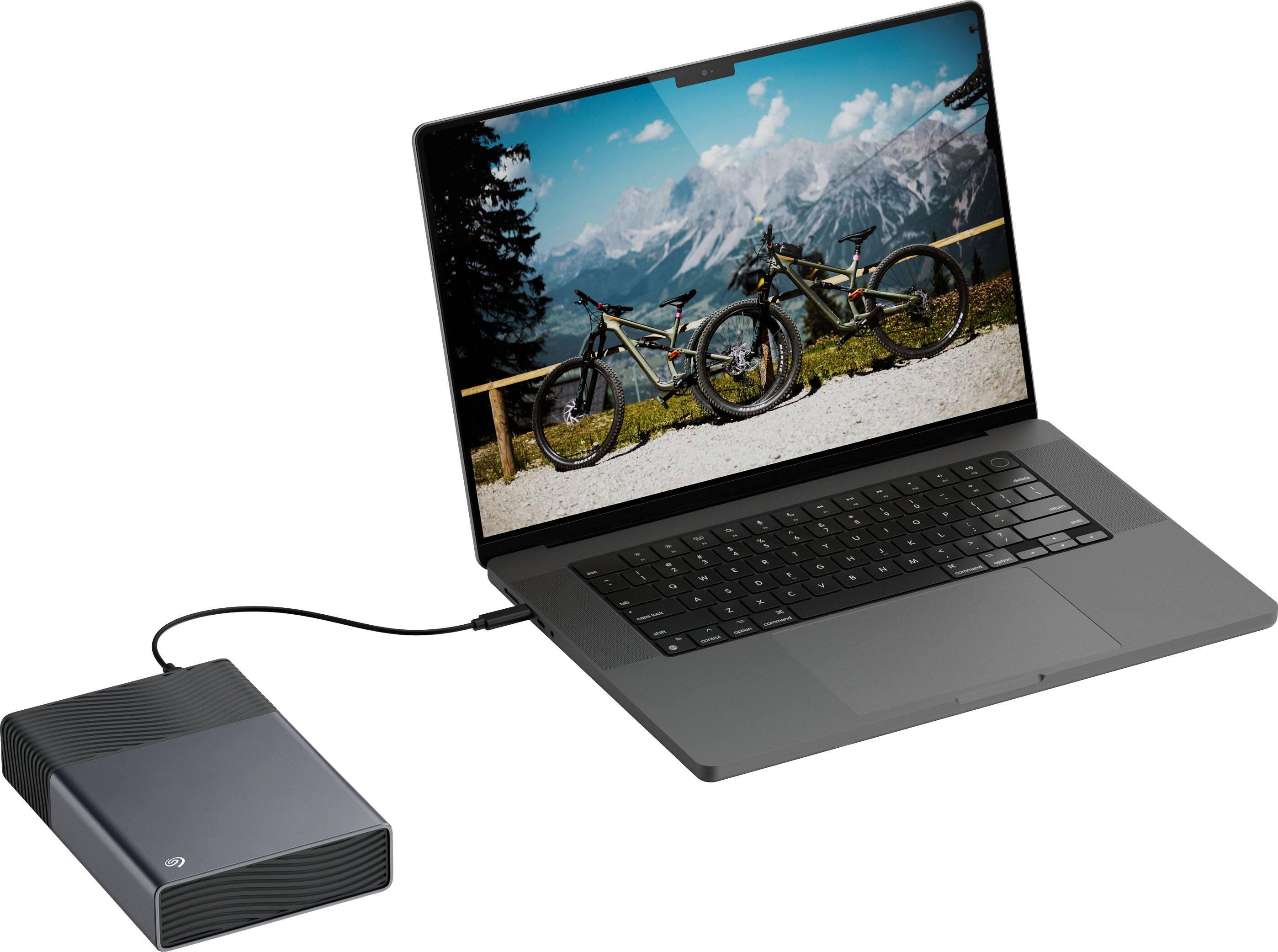 Alt View 12. Seagate - Seagate One Touch Desktop HDD 20 TB - Space Gray.