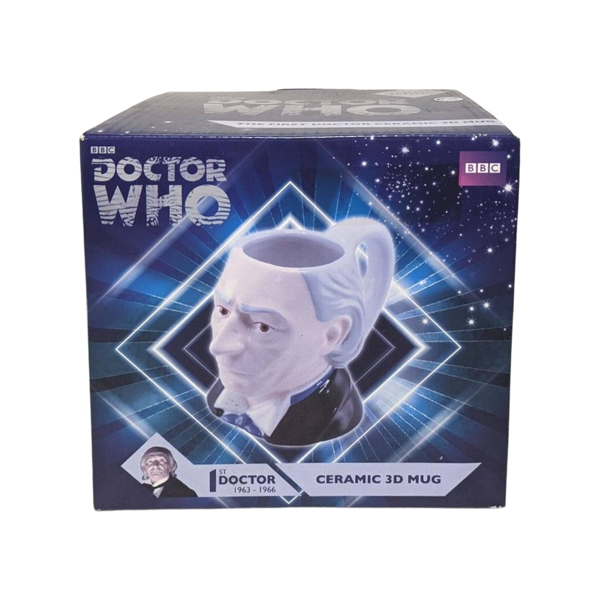 ME3 BBC d a + DOCTOR WHO BBC B B C ST DOCTOR 1963-1966 CERAMIC 3D MUG