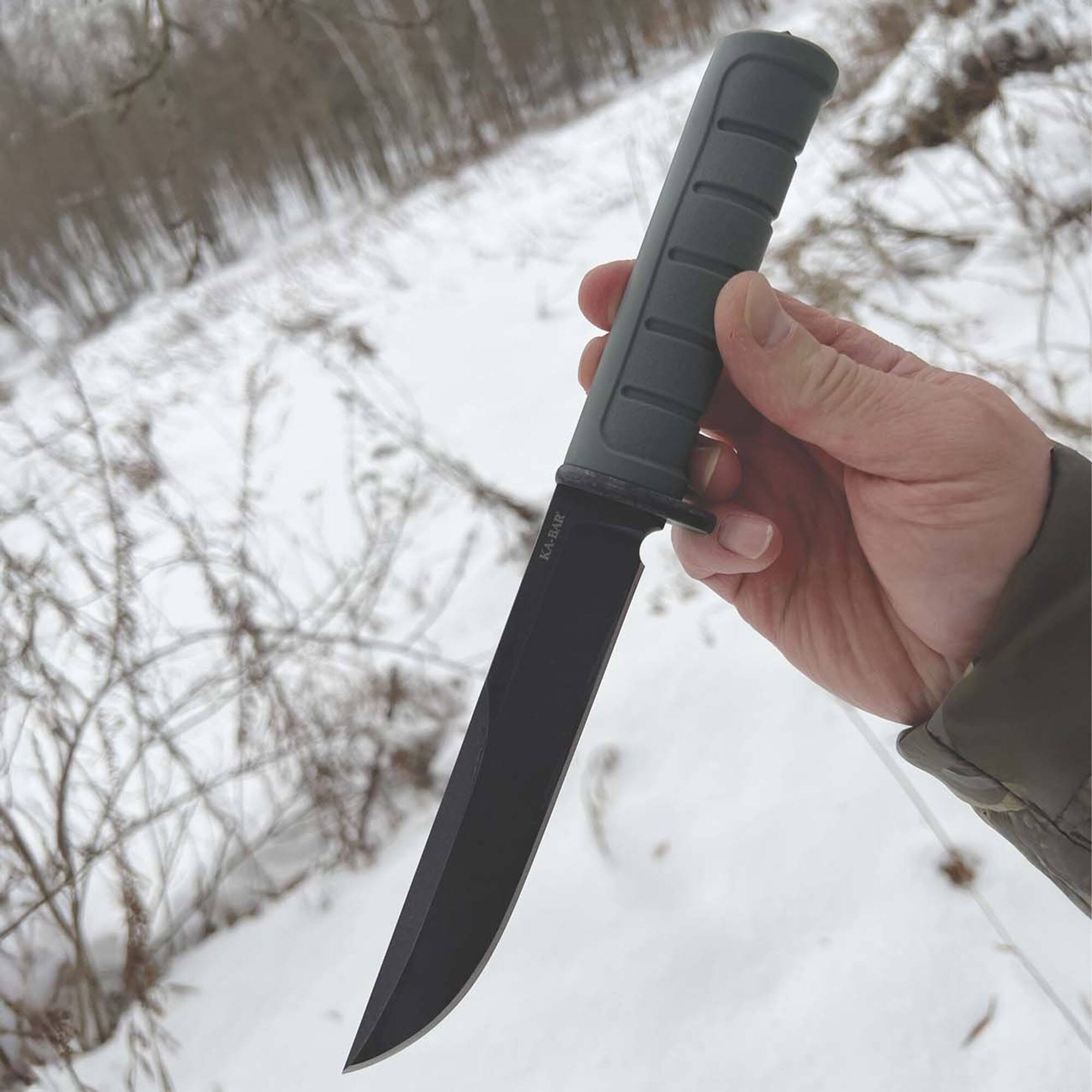 Alt View 5. KA-BAR - KA-BAR Dust I, D2 steel, 2.75in, Fixed blade.