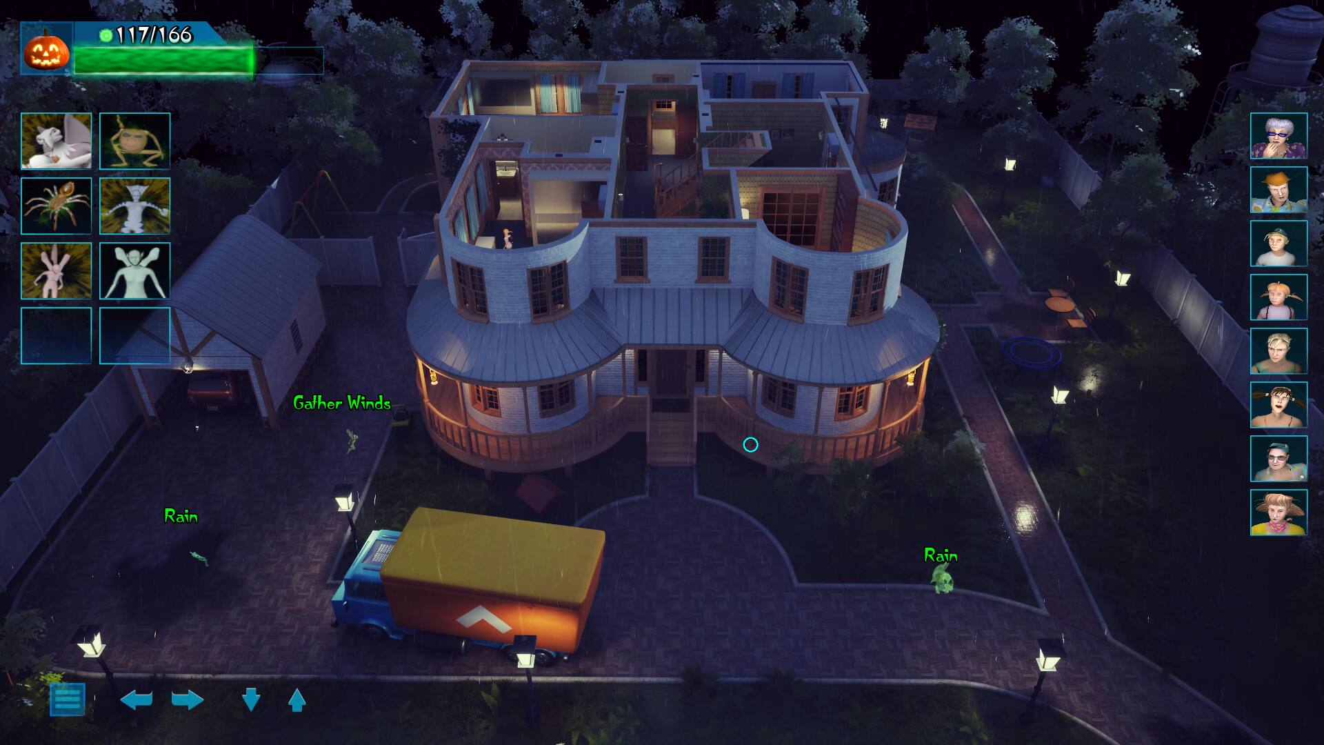 117/166  
Gather Winds  
Rain  
Rain