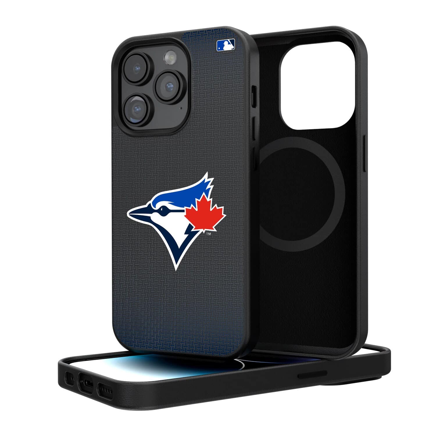 Keyscaper - MLB - Toronto Blue Jays Linen Logo iPhone Magnetic Bump Case - 15 Pro Max - Black price history on PriceWatchPro