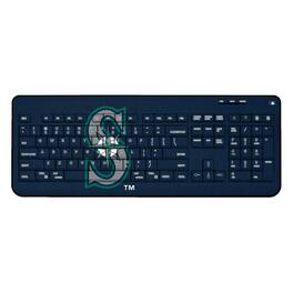 Keyscaper - Seattle Mariners Team Logo Wireless Keyboard - Multicolor