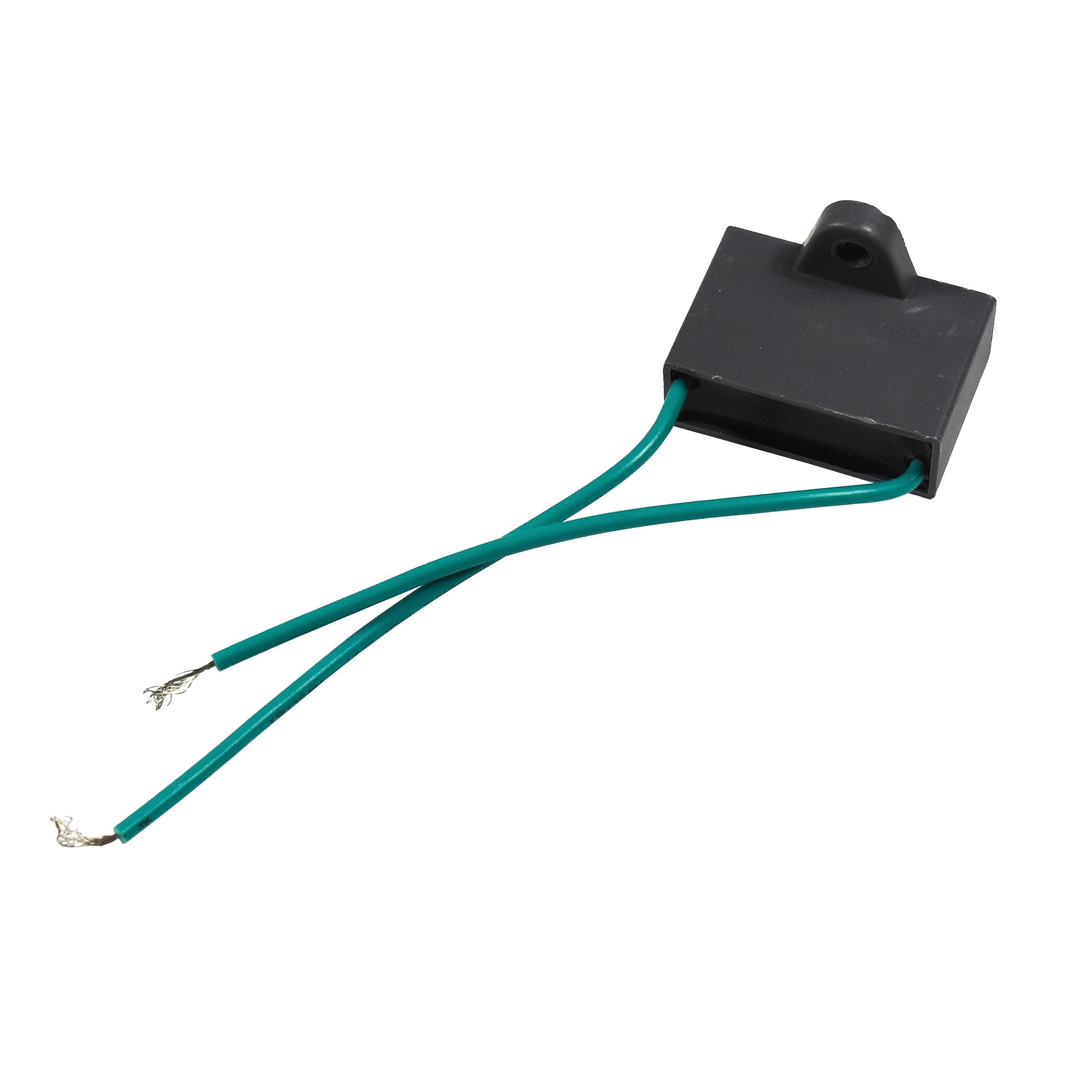 Alt View 2. HQRP - Ceiling Fan Capacitor CBB61 5 uF 2-Wire 250 VAC UL Listed Replacement for Hunter.
