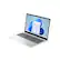 Alt View 3. HP - HP 15.6" FHD Touch Laptop,AMD Ryzen 5 7520U,Intel UHD Graphics,8GB RAM,256GB SSD+1TB Docking Station,Win 11 Home,Silver - Silver.