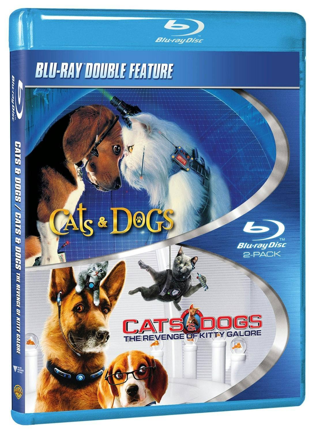 Angle. Cats & Dogs 1-2 (Blu-ray Double Feature) [Blu-ray].