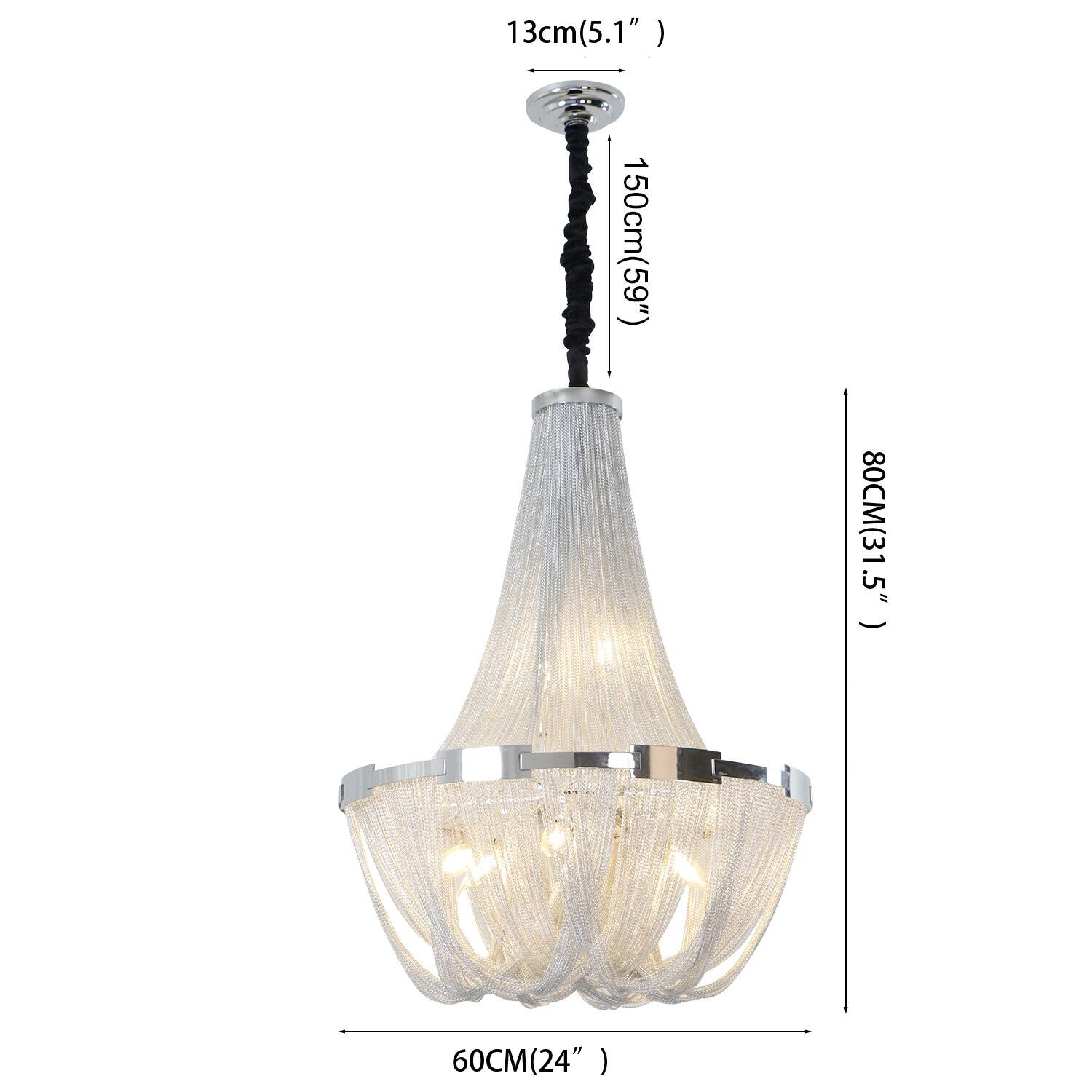 13cm (5.1")  
150cm (59")  
80cm (31.5")  
60cm (24")