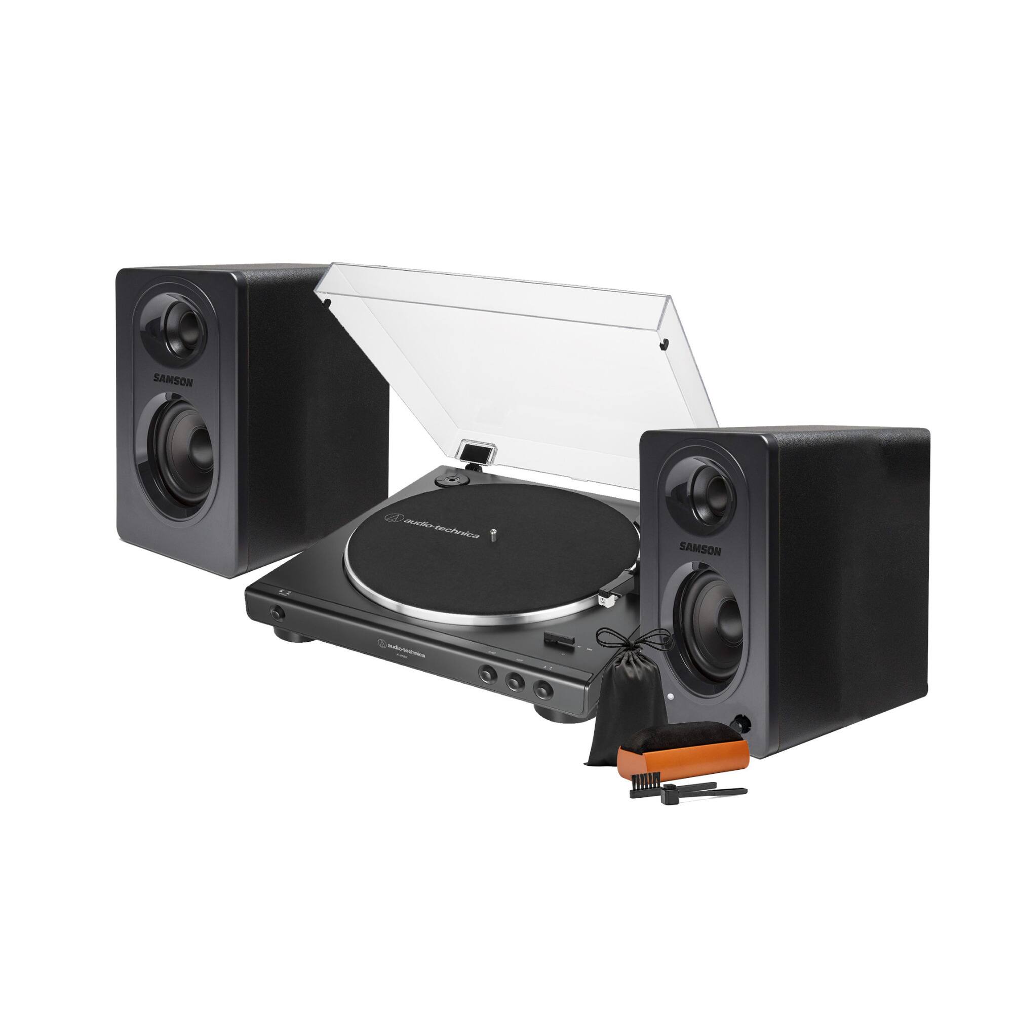 Audio-Technica - AT-LP60X Fully Automatic Belt-Drive Stereo Turntable (Black)