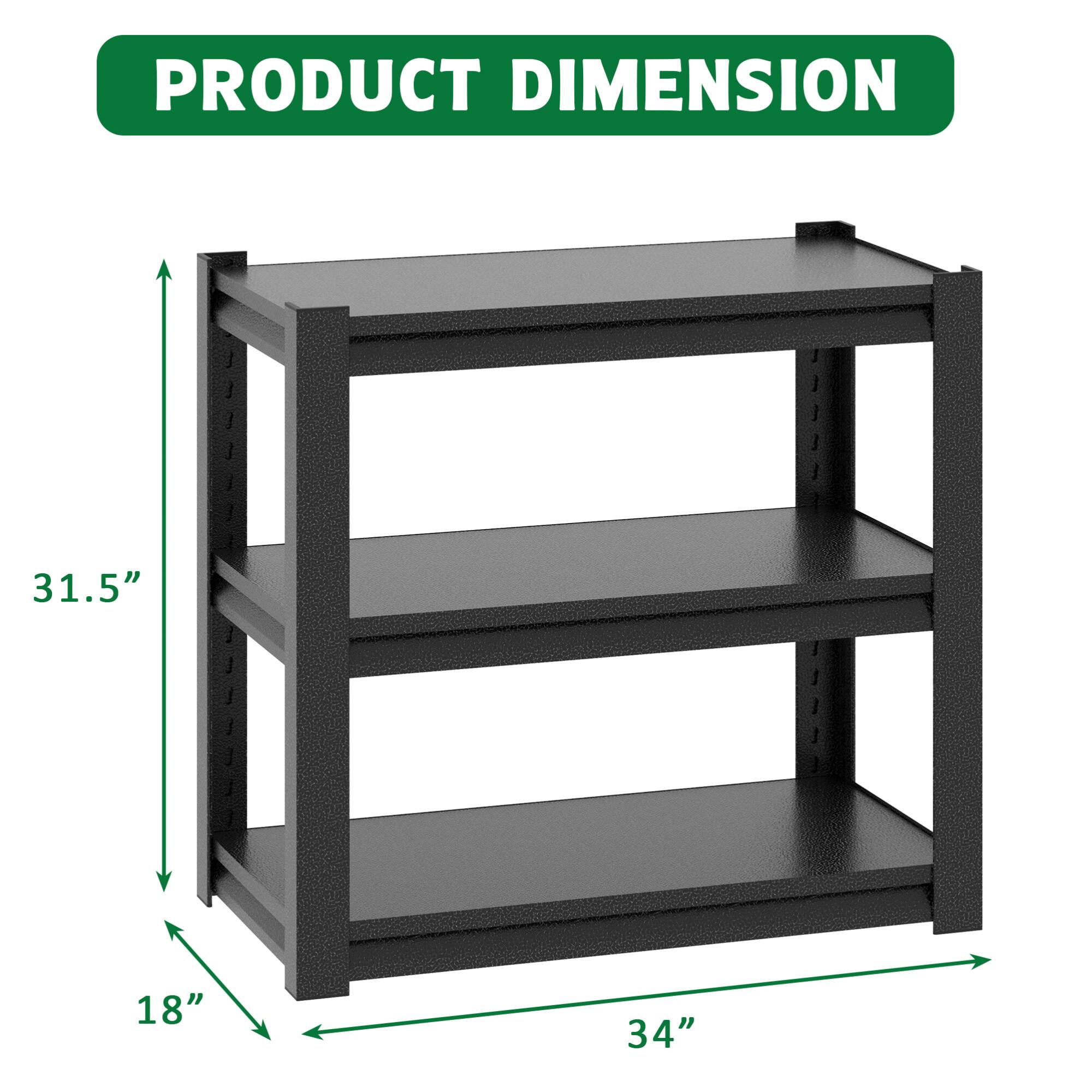 PRODUCT DIMENSION  
31.5"  
18"  
34"