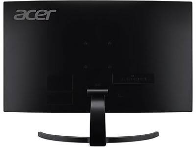 Alt View 8. Acer - Acer Nitro 27" Curved FHD 180 Hz LED Gaming Monitor, Black (ED273 S3BIIP) - Black.