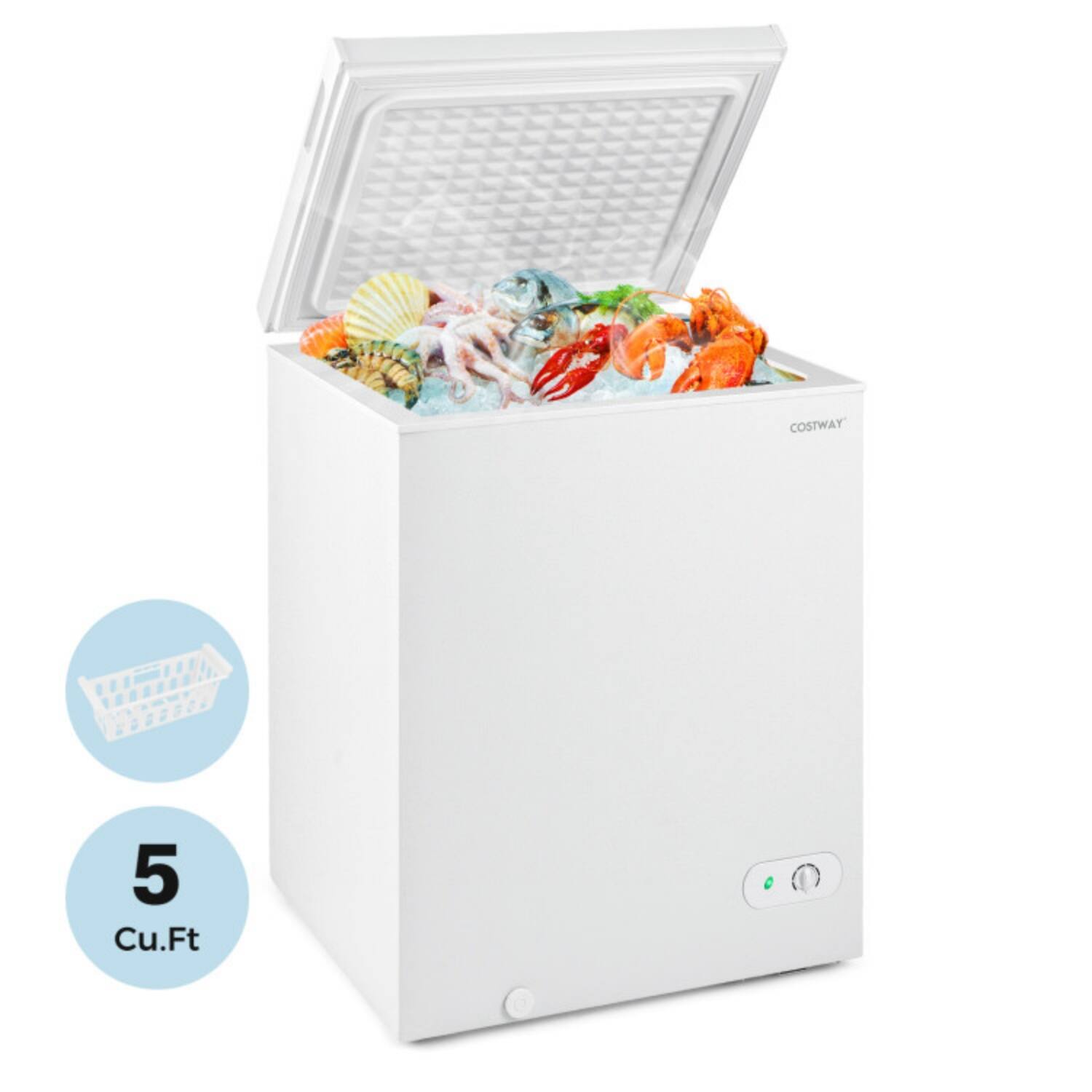 COSTWAY 5 Cu.Ft