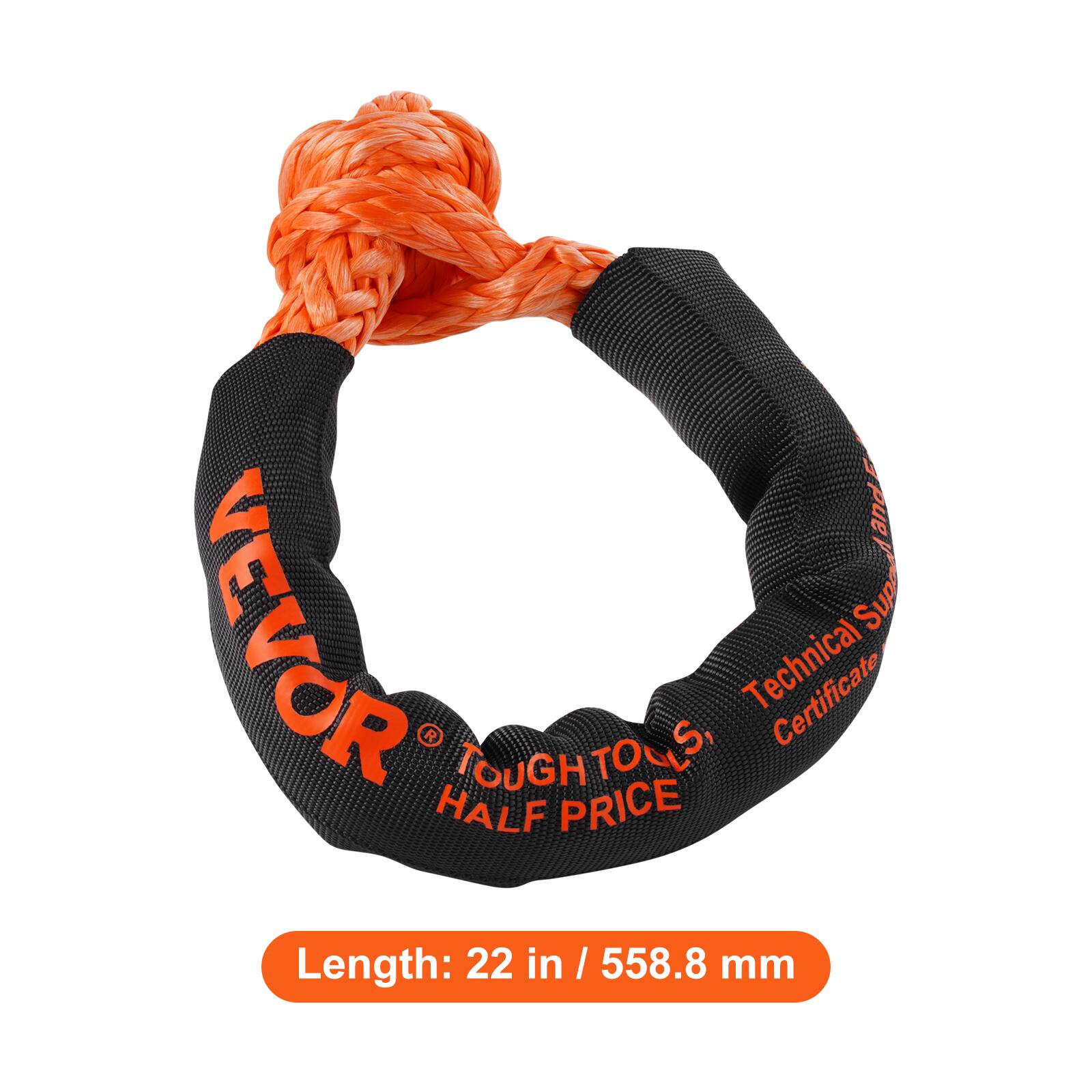 VEVOR  
TOUGH TOOLS, HALF PRICE  

Technical Superiority Certificate  

Length: 22 in / 558.8 mm