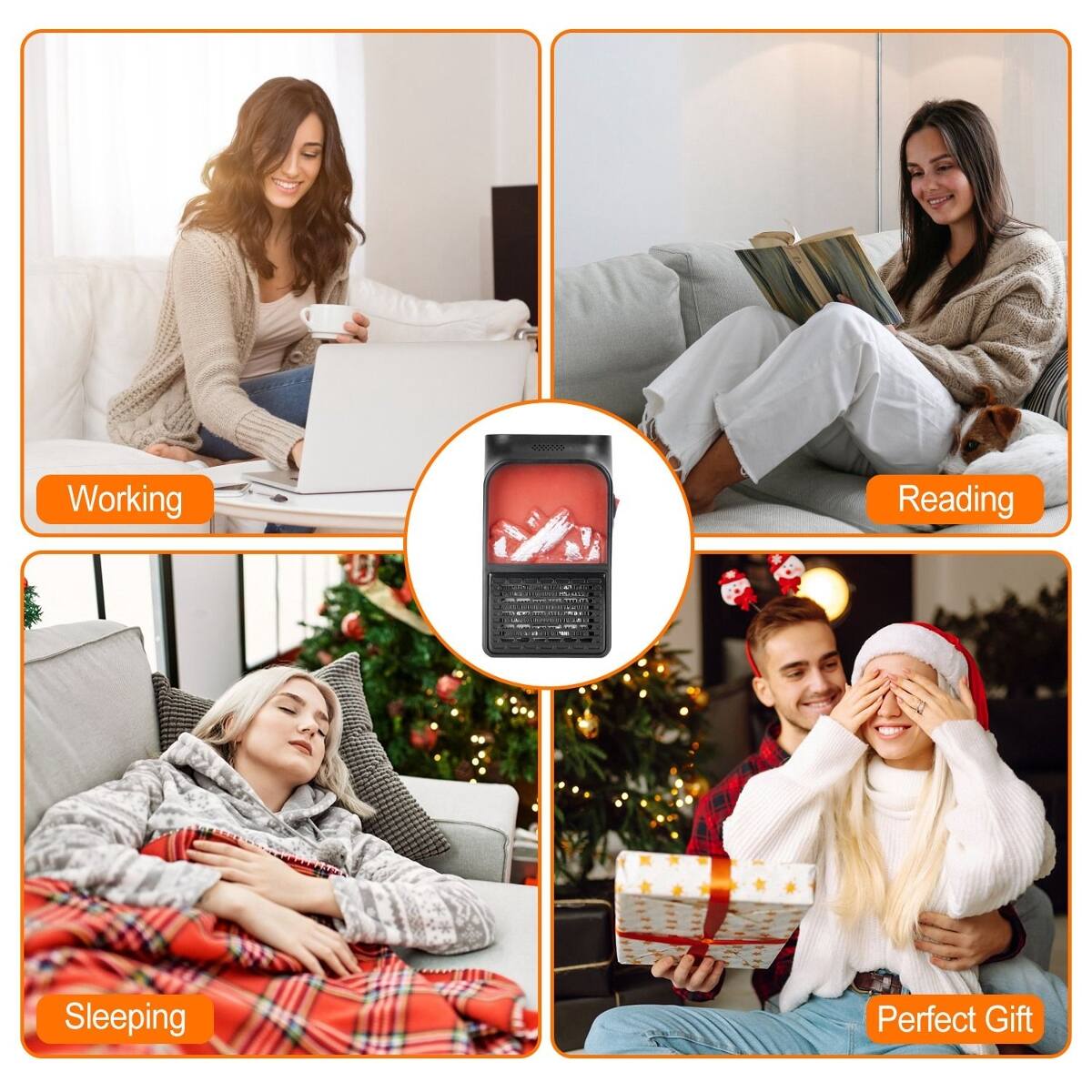 Working  
Reading  
Sleeping  
Perfect Gift