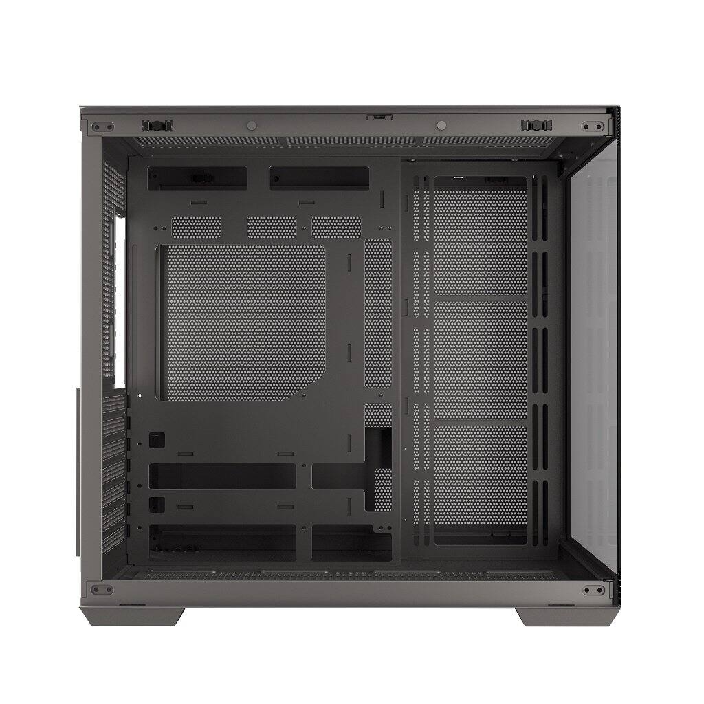 Alt View 2. REDRAGON - SCALPEL GC-623 ATX 270 degree Full View Side Tempered Glass Gaming PC Case - Black.