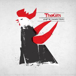 The Gits - Enter: The Conquering Chicken - Clear w/Black & Red - VINYL LP