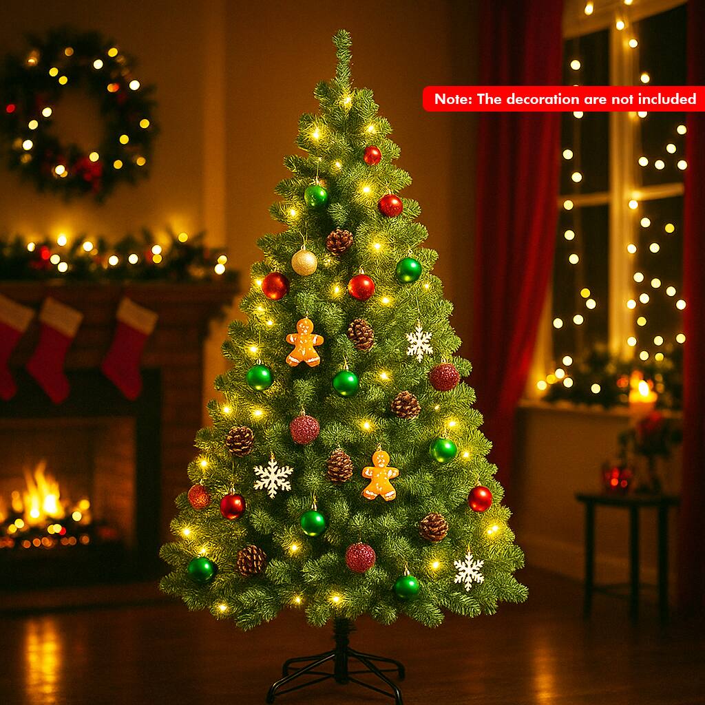 Note: The decorations are not included