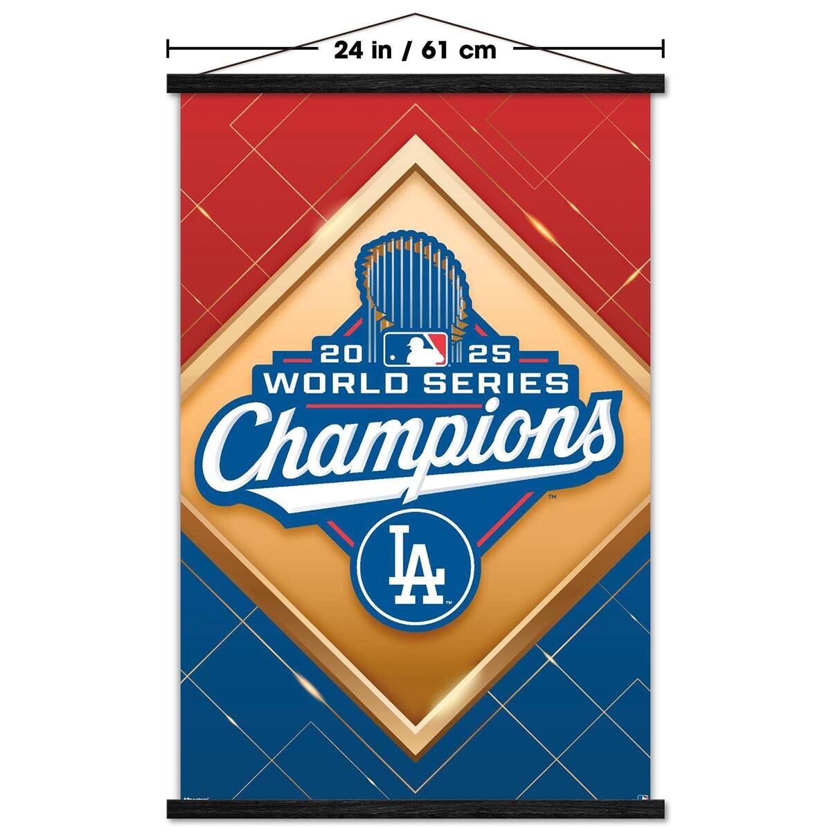 24 in / 61 cm

2020 WORLD SERIES Champions

25

LA