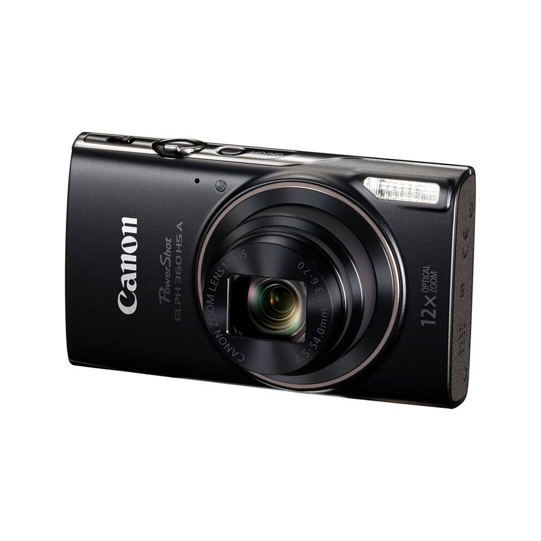 Canon PowerShot ELPH 360 HS A  
ON/OFF LENS 12xIS 12x15 3.6-7.0 1:3 ZOOM 5-54.0mm 0mm CANON 5 54 4  
OPTICAL X ZOOM 12x