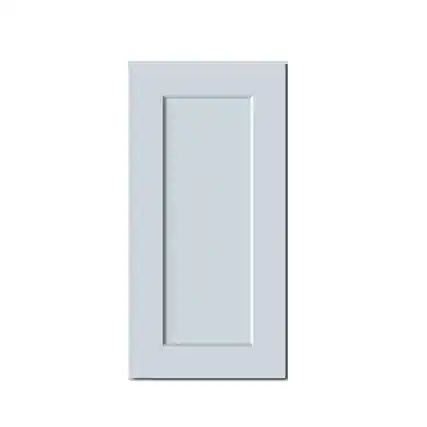 Front. Boyel Living - 15in.W x12in.D x30in.H Dove Gray WALL CABINET Fully assembled Cabinet With One HDF Door - Gray.