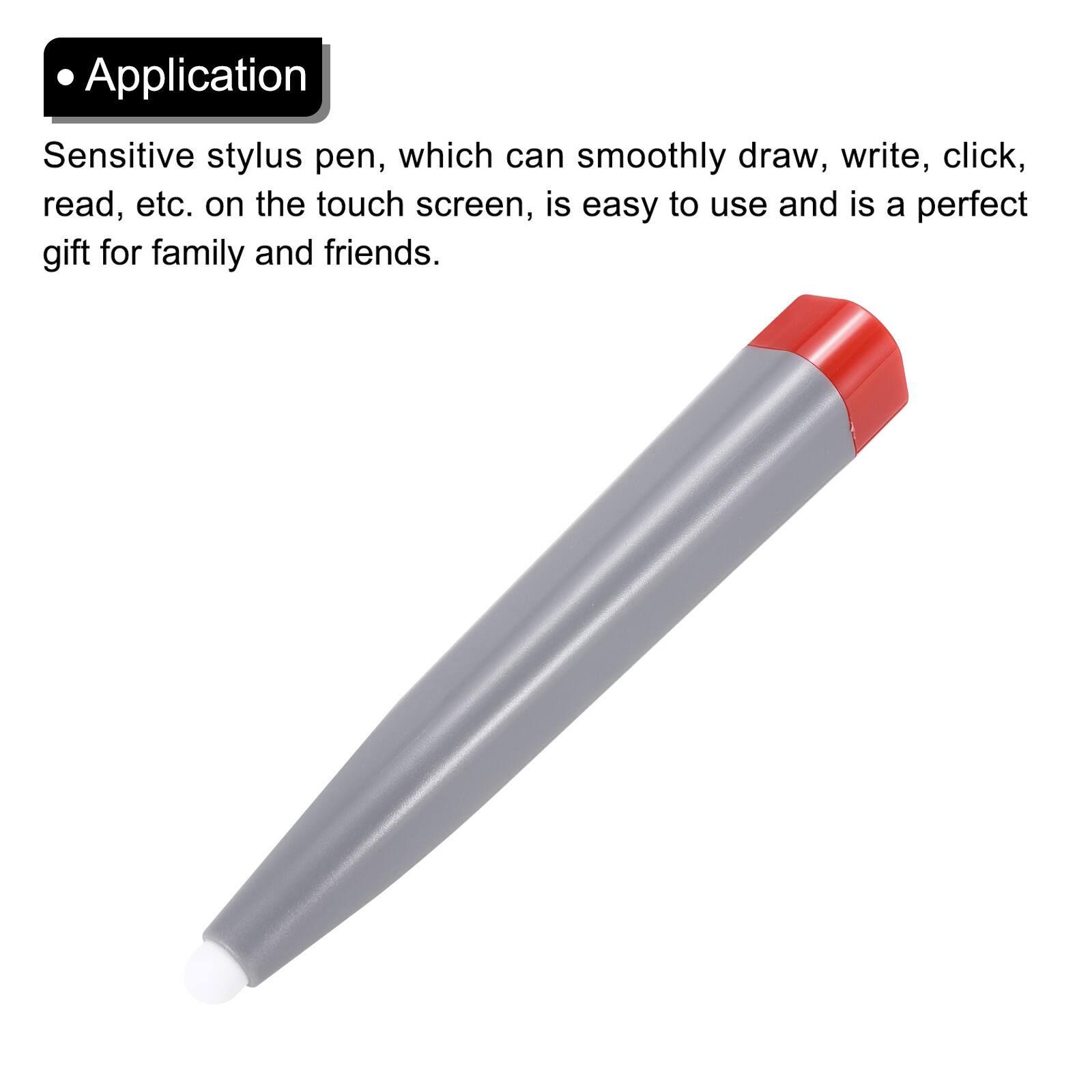 Application

Sensitive stylus pen, which can smoothly draw, write, click, read, etc. on the touch screen, is easy to use and is a perfect gift for family and friends.