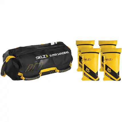 SUPER SANDBAG
SKLZ
SI
SKLZ 7
WIGHT 10 lbs
WEIGHT
BAD
SKLZ
A 10 lbs
WEIGHT
EAO