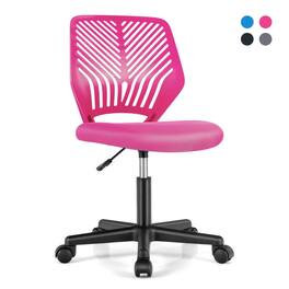 Kadyn - Height-adjustable Ergonomic Kids Desk Chair with Universal Casters- Kids Chairs for Kids - Pink
